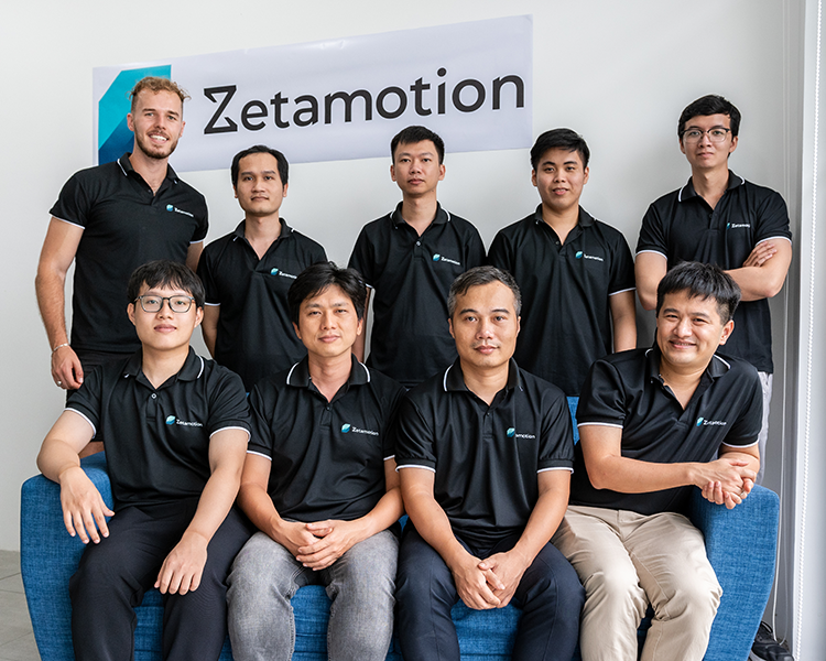 Zetamotion Tech Team Zetamotion Vietnam tech team group photo in the lab.